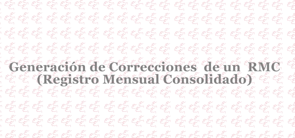 Video 17. Solicitud correccion RMC rol registro